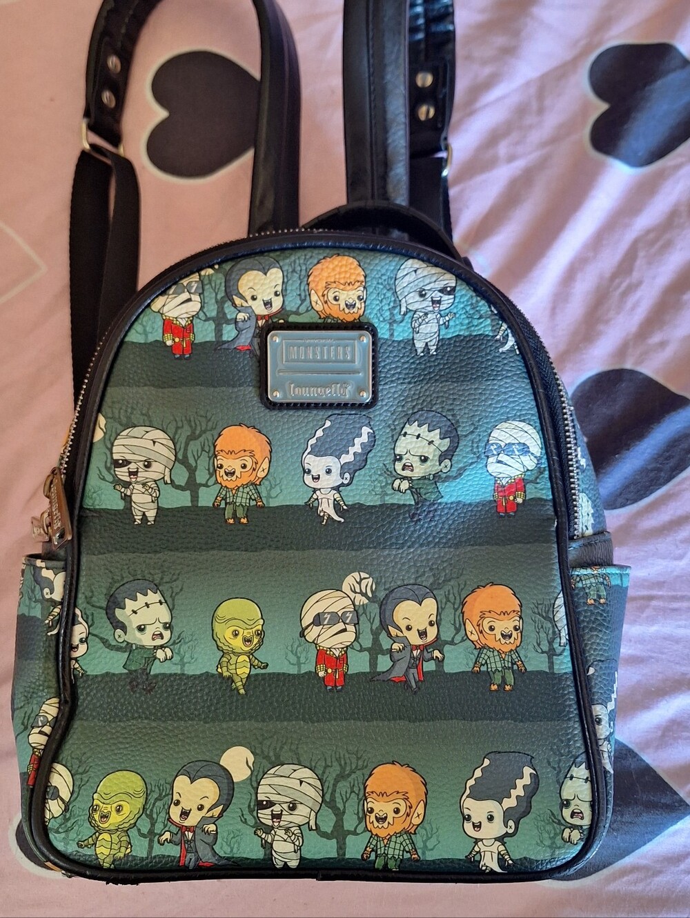 Loungefly Chibi Monsters Purse